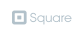 Square logo grey small